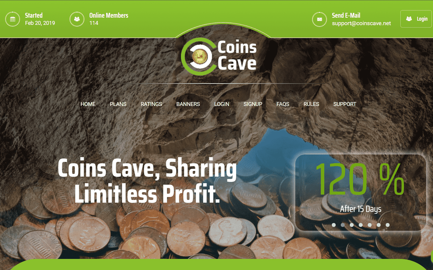 Coins Cave 